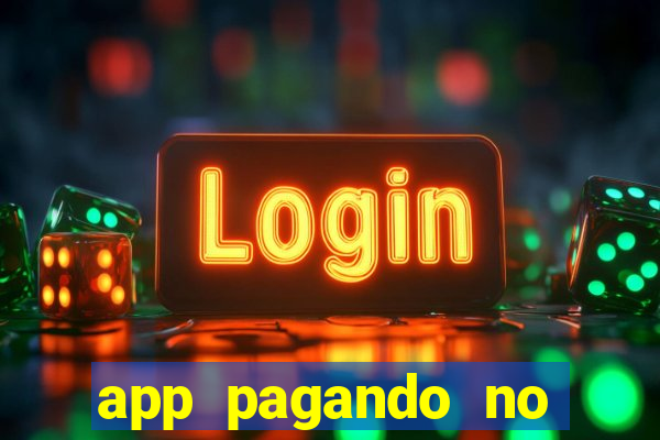 app pagando no cadastro via pix